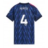 Arsenal Ben White #4 Bortedrakt Kvinner 2025-26 Kortermet Arsenal Ben White #4 Bortedrakt Kvinner 2025-26 Kortermet